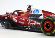 BBR Models  Ferrari #. Ferrari SF25 Monaco Livery 75 years Shell - HAMILTON - Red