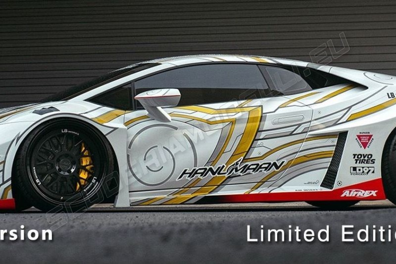 Ivy Models  Lamborghini # LB Works Huracan GT - INFINITE VERSION - White