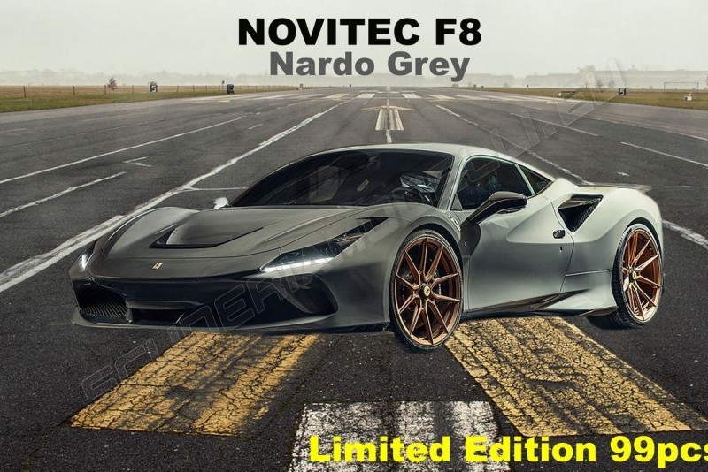 Ivy Models  Ferrari #     Novitec F8 - NARDO GREY - Red Matt