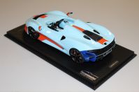 Tecnomodel  McLaren McLaren ELVA - LIGHT BLUE / ORANGE - Red Matt
