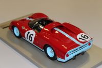 Tecnomodel 1966 Ferrari Ferrari 365 P2 24h Le Mans #16 Red / Blue