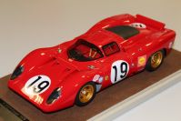 Tecnomodel 1969 Ferrari .Ferrari 312 P Coupe Le Mans #19 Red