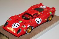 Tecnomodel 1970 Ferrari Ferrari 312 P Coupe - Le Mans #57 - Red